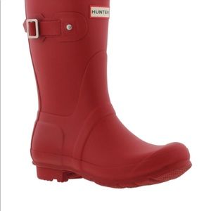 Red Hunter Rainboots(short)